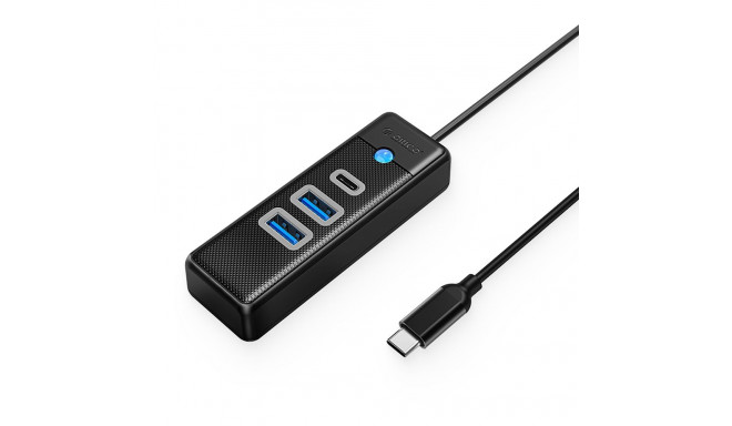 Orico PWC2U-C3 USB-C Hub / 2x USB-A 3.0 + 1x USB-C 3.0 - Black