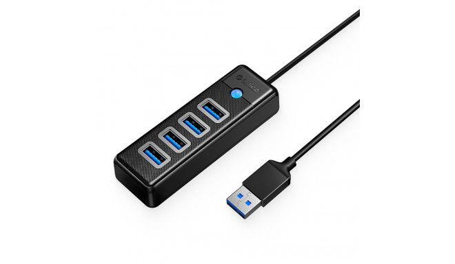 Hub Orico PW4U-U3 USB-A / 4x USB-A 3.0 - black
