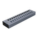 Orico BT2U3-13AB Hub 13x USB-A 3.0 with switches - gray