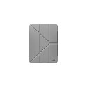 LAUT Huex Folio Case with Apple Pencil Holder for iPad 10.9" 10 (gen.) - Gray