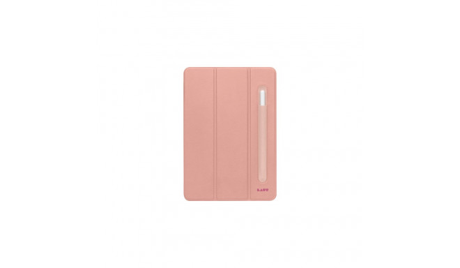 LAUT Huex Folio Case with Apple Pencil Holder for iPad 10.2" 7 / 8 / 9 - Pink