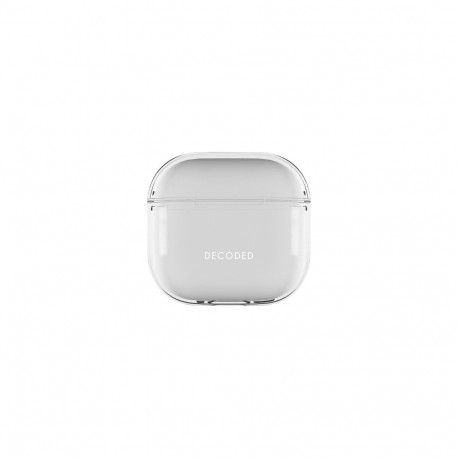 Decoded Silicone Aircase for AirPods 4 - Transparent