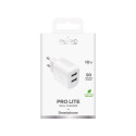 Puro PROLITE 10W 2x USB-A Wall Charger - White