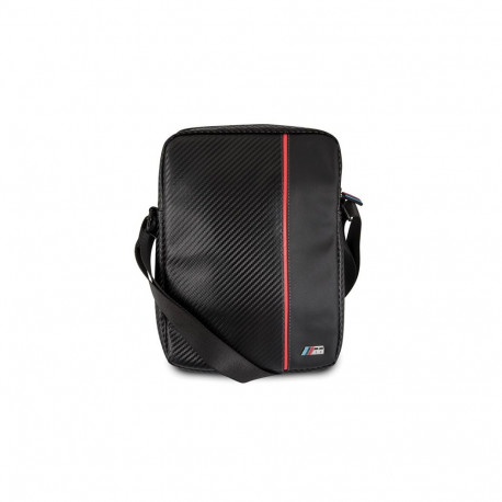 BMW Carbon / Red Stripe 8" Tablet Bag - Black