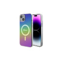 Guess IML Iridescent MagSafe case for iPhone 15 / 14 / 13 6.1" - multicolor