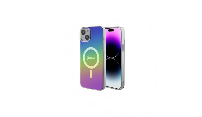 Guess IML Iridescent MagSafe case for iPhone 15 / 14 / 13 6.1" - multicolor