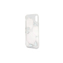 Guess Flower Desire Red Rose iPhone X Case - Transparent