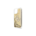 Guess 4G Big Liquid Glitter case for iPhone 11 6.1" / Xr - gold
