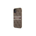 Guess 4G Stripe case for iPhone 11 / Xr 6.1" - brown