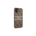 Guess 4G Stripe case for iPhone 11 / Xr 6.1" - brown