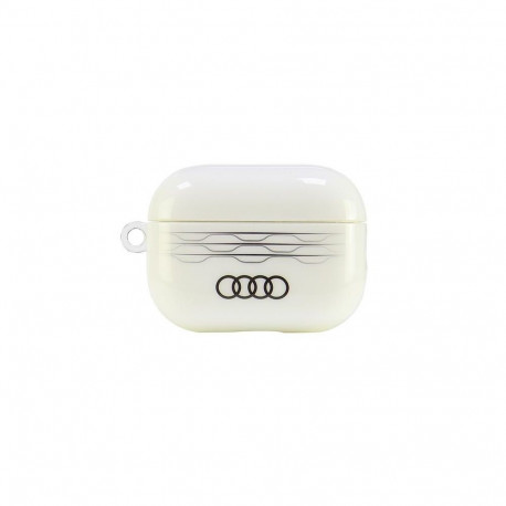Audi IML Geometric Pattern Case for AirPods Pro 2 - White