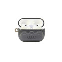 Audi IML Geometric Pattern AirPods Pro 2 Case - Gray