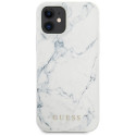 Guess Marble Case for iPhone 12 mini 5.4" - White