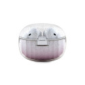 Guess Glitter Gradient TWS Bluetooth headphones + docking station - pink