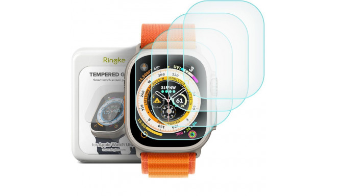 Ringke ID FC Glass 4-pack tempered glass for Apple Watch Ultra 1 / 2 (49 mm)
