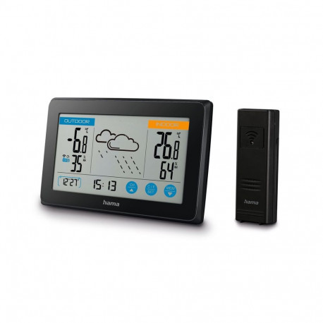 Hama Touch Weather Station - Black