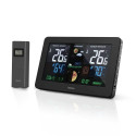 Hama Premium Weather Station with USB - Black