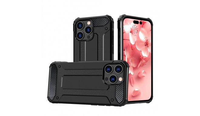 Hybrid Armor iPhone 16 Pro Case - Black