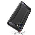 Hybrid Armor iPhone 16 Plus Case - Black