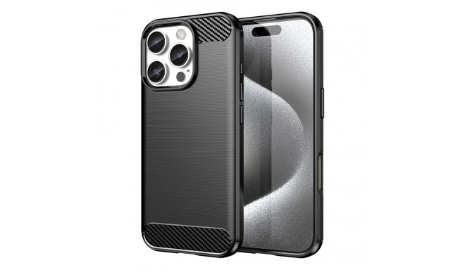Carbon Case for iPhone 16 Pro - Black