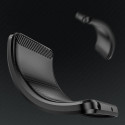 Carbon Case for iPhone 16 Pro Max Silicone Case - Black