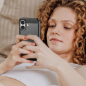 Carbon Case for iPhone 16 Plus Silicone Case - Black