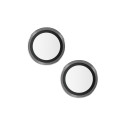 PanzerGlass Hoops Camera Protection for iPhone 15/15 Plus - with Black Frame