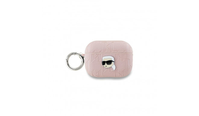 Karl Lagerfeld Monogram Karl Head case for AirPods Pro 2 - pink