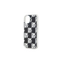 DKNY IML Checkered Mono Pattern case for iPhone 15 / 14 / 13 - black