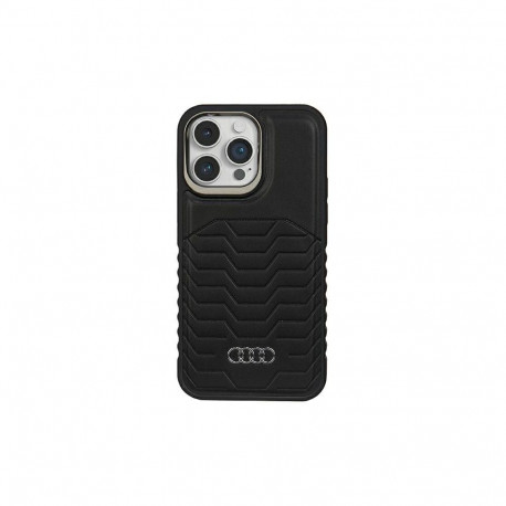 Audi Synthetic Leather case with MagSafe for iPhone 14 Pro - black