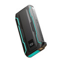 Joyroom JR-L017 22.5W 10000mAh Powerbank with built-in USB-C / Lightning cables - black