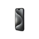 AMG Silicone Large Rhombuses Pattern MagSafe Case for iPhone 15/14/13 - Black