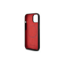 AMG Silicone Large Rhombuses Pattern MagSafe Case for iPhone 15/14/13 - Black