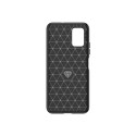 Carbon Case silicone case for Nokia C300 - black