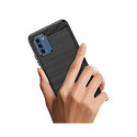 Carbon Case silicone case for Nokia C300 - black