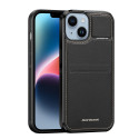 3in1 Wallet Case with Stand for iPhone 15 Plus MagSafe RFID Blocker Dux Ducis Rafi Mag - Black