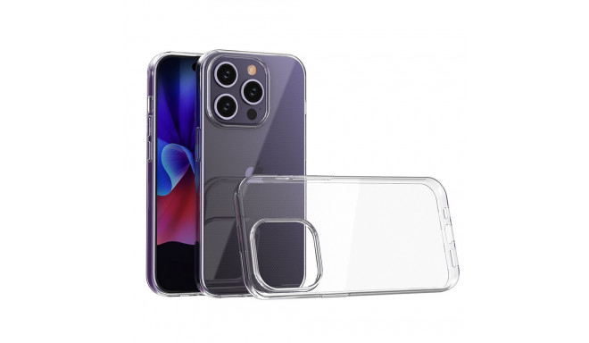 iPhone 15 Pro case from the Ultra Clear series in transparent color