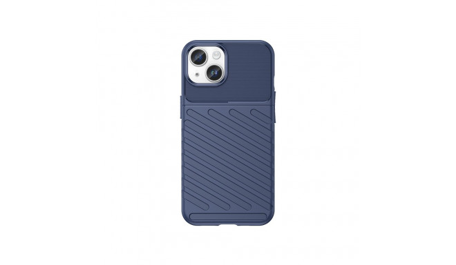 Armored iPhone 15 Plus Thunder Case - blue