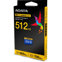 ADATA Premier Extreme microSDXC 512 GB, memory card (blue/yellow, SD Express, UHS-I U3, Class 10, V3