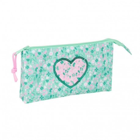 Triple Carry-all Safta Cuore Mint 22 x 12 x 3 cm