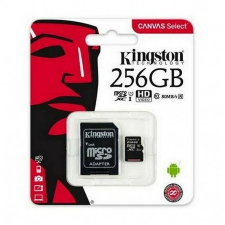 Micro SD Memory Card with Adaptor Kingston SDCS2 100 MB/s - 512 GB