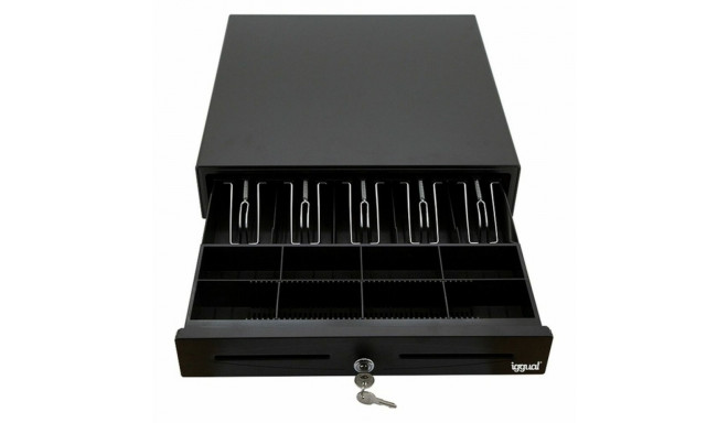 Cash Register Drawer iggual IGG316344 Black