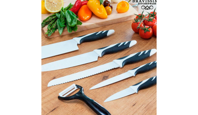 Knife Set Bravissima Kitchen Swiss Chef (6 pcs)