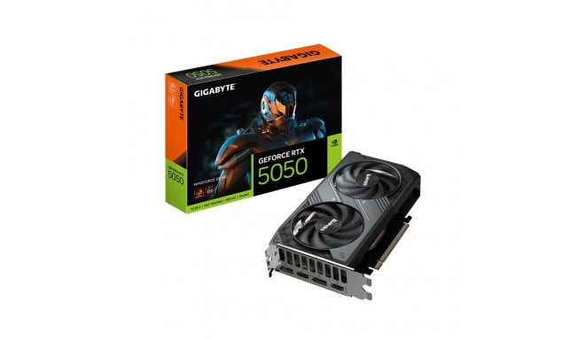 GIGABYTE GeForce RTX 5050 WINDFORCE OC 8G Graphics Card