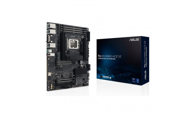 ASUS PRO WS W880-ACE SE Intel W880 LGA 1851 (Socket V1) ATX emaplaat