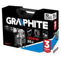 Graphite 58G877 demolition hammer SDS Max Black, Silver 1300 W