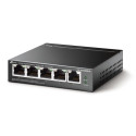 TP-Link TL-SG1005LP võrgulüliti haldamata gigabit ethernet (10/100/1000) toitega üle etherneti (PoE)