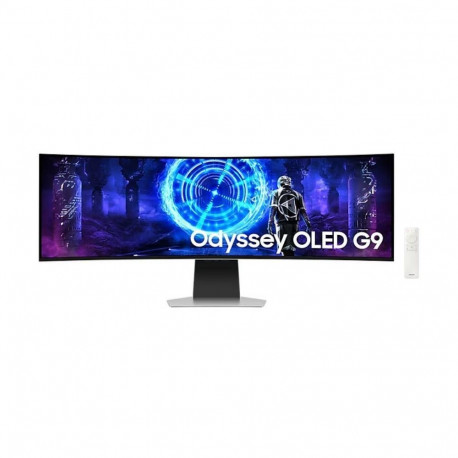Samsung arvutimonitor S49DG950SU 124.5cm (49") 5120 x 1440 pikslit topelt QHD OLED, hõbe
