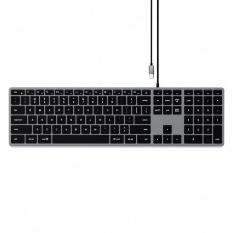 Satechi Slim W3 hall USB-C numbristikuga klaviatuur