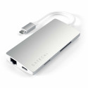 Satechi ST-TCMA2S sülearvuti dokk/portide replikator USB 3.2 Gen 1 (3.1 Gen 1) Type-C hõbedane